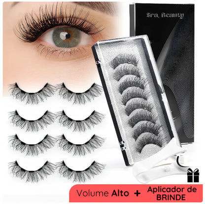 Cílios Postiços Magnéticos Reutilizáveis