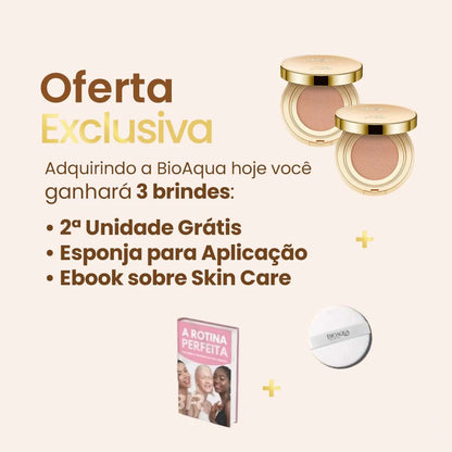 BIOAQUA - Pele perfeita em segundos com maquiagem 100% natural