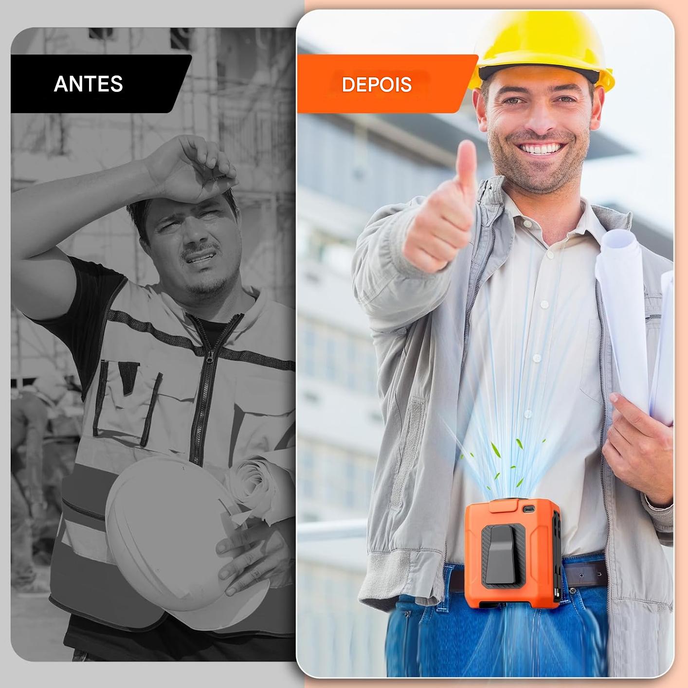 HeatGuard™ - ventoinha Portatil