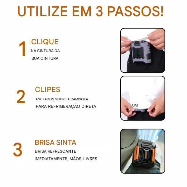 HeatGuard™ - ventoinha Portatil