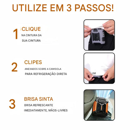 HeatGuard™ - ventoinha Portatil